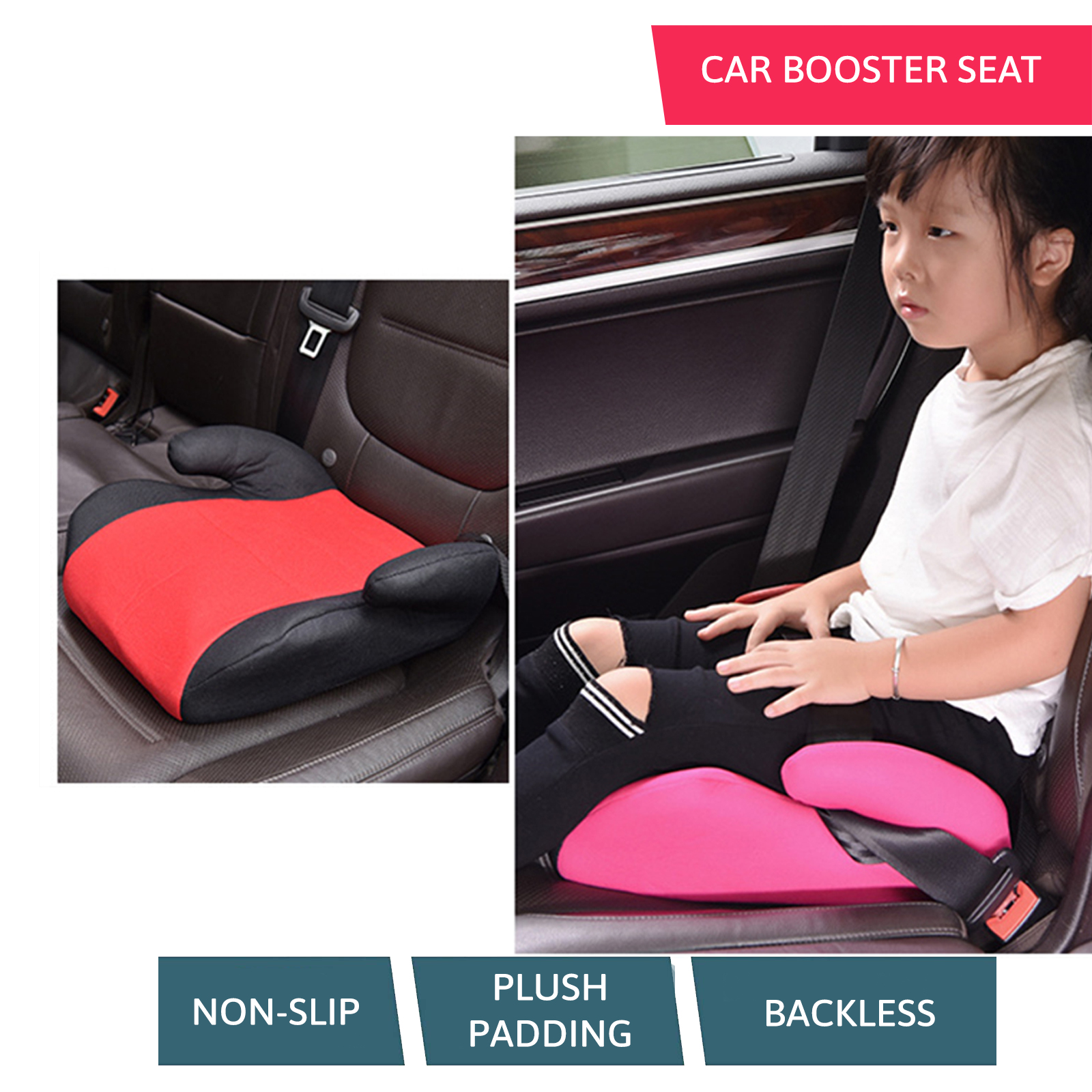 Safe O Kid Travel Kit/ Combo, Neck Support Pillow, Backless Car Booster